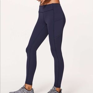 Navy lululemon leggings